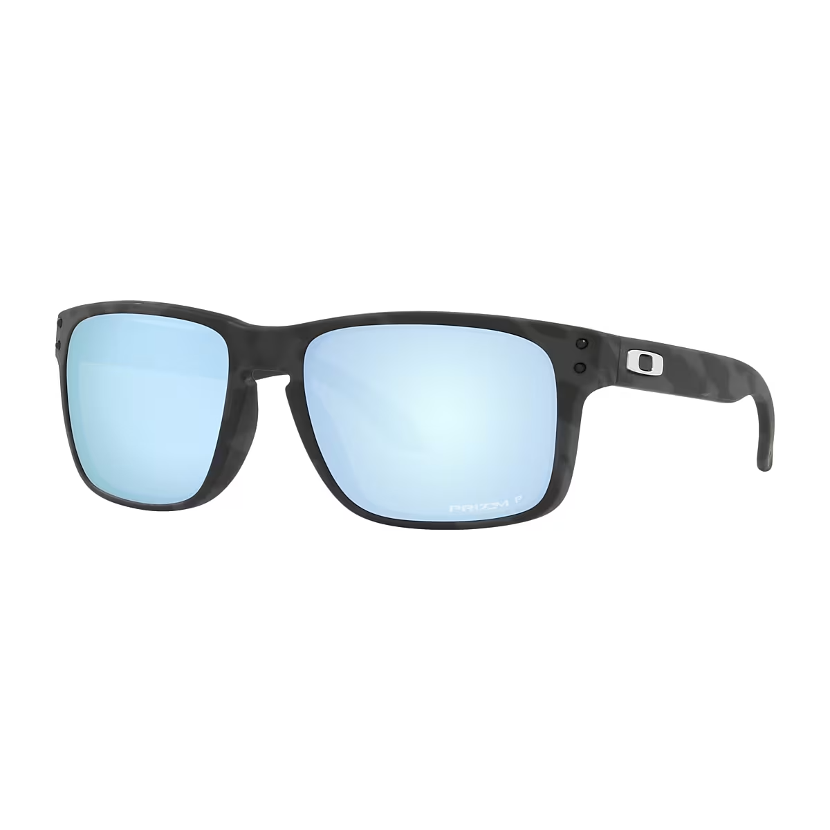 OAKLEY HOLBROOK MATTE BLACK CAMO W/ PRIZM DEEP WATER POLARIZED