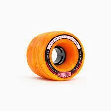 63mm Fattie Hawgs - Orange/Yellow Swirl 78a Stone-Ground
