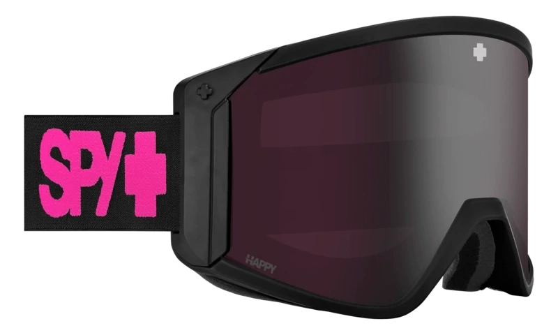 Raider Neon Pink Happy ML Rose Black Spectra Mirror