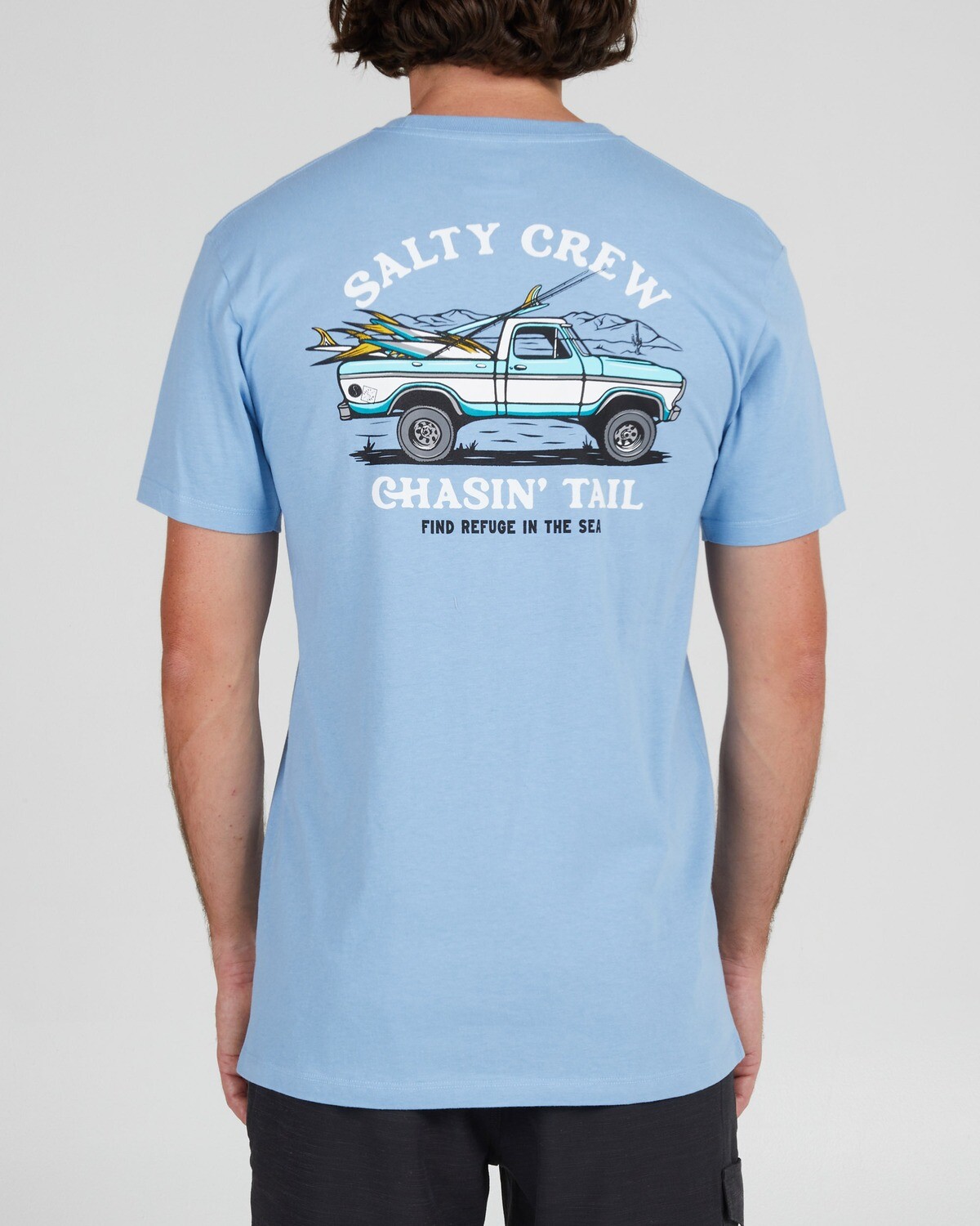 Salty Crew Off Road Tee Marine
