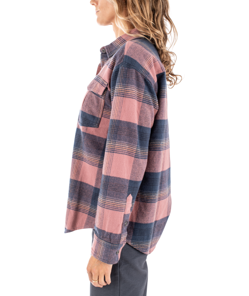 Jetty Anchor Flannel Mauve Wmns