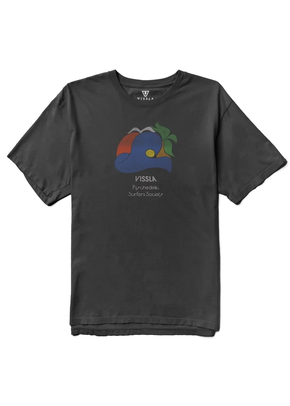 Vissla Psychedelic Wave Organic Tee Phantom