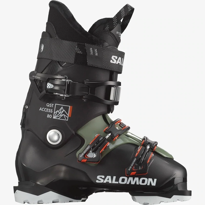 Salomon QST ACCESS 80 Black / Oil Green