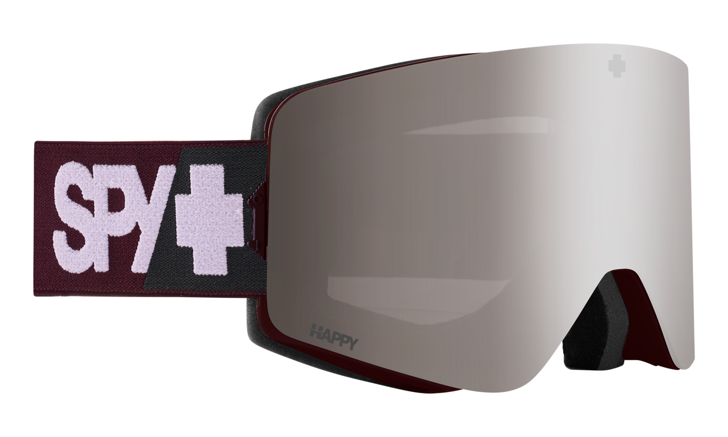 Spy Marauder SE Merlot Happy Bronze Silver Mirror