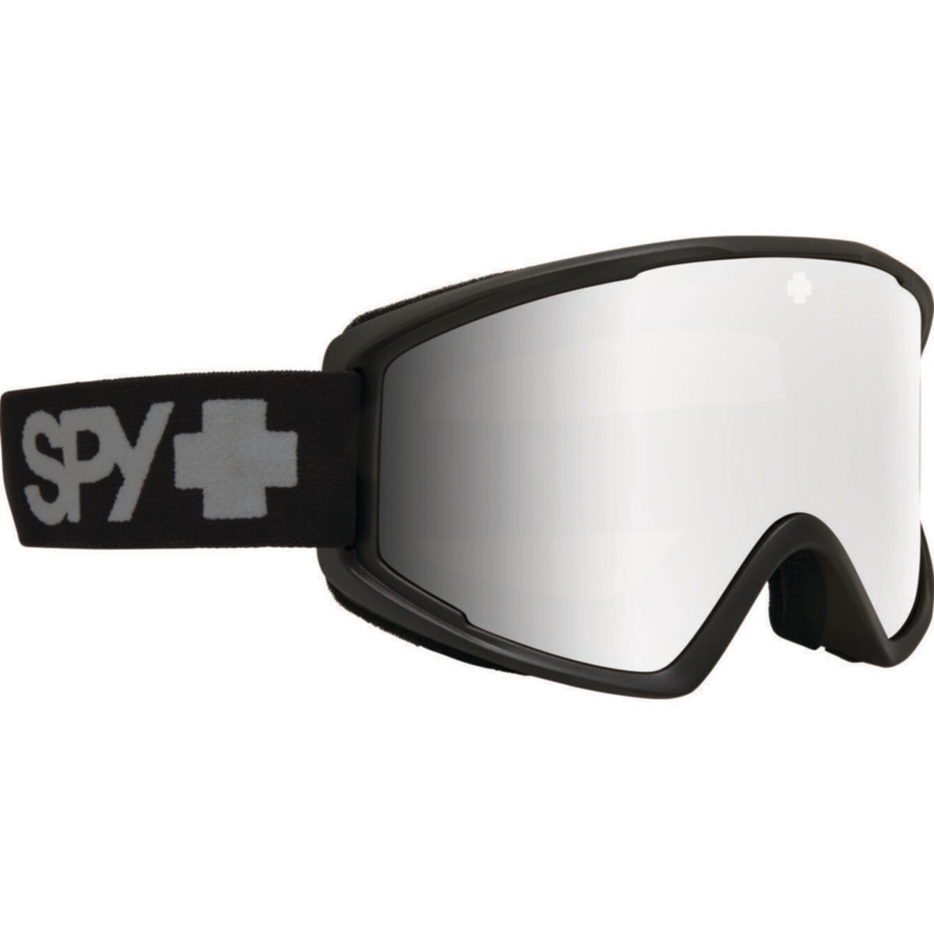 Spy Crusher Elite Matte Black Bronze Silver Mirror