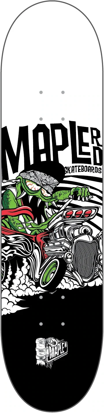 MAPLE ROAD HOT ROD MONSTER DECK 8.375