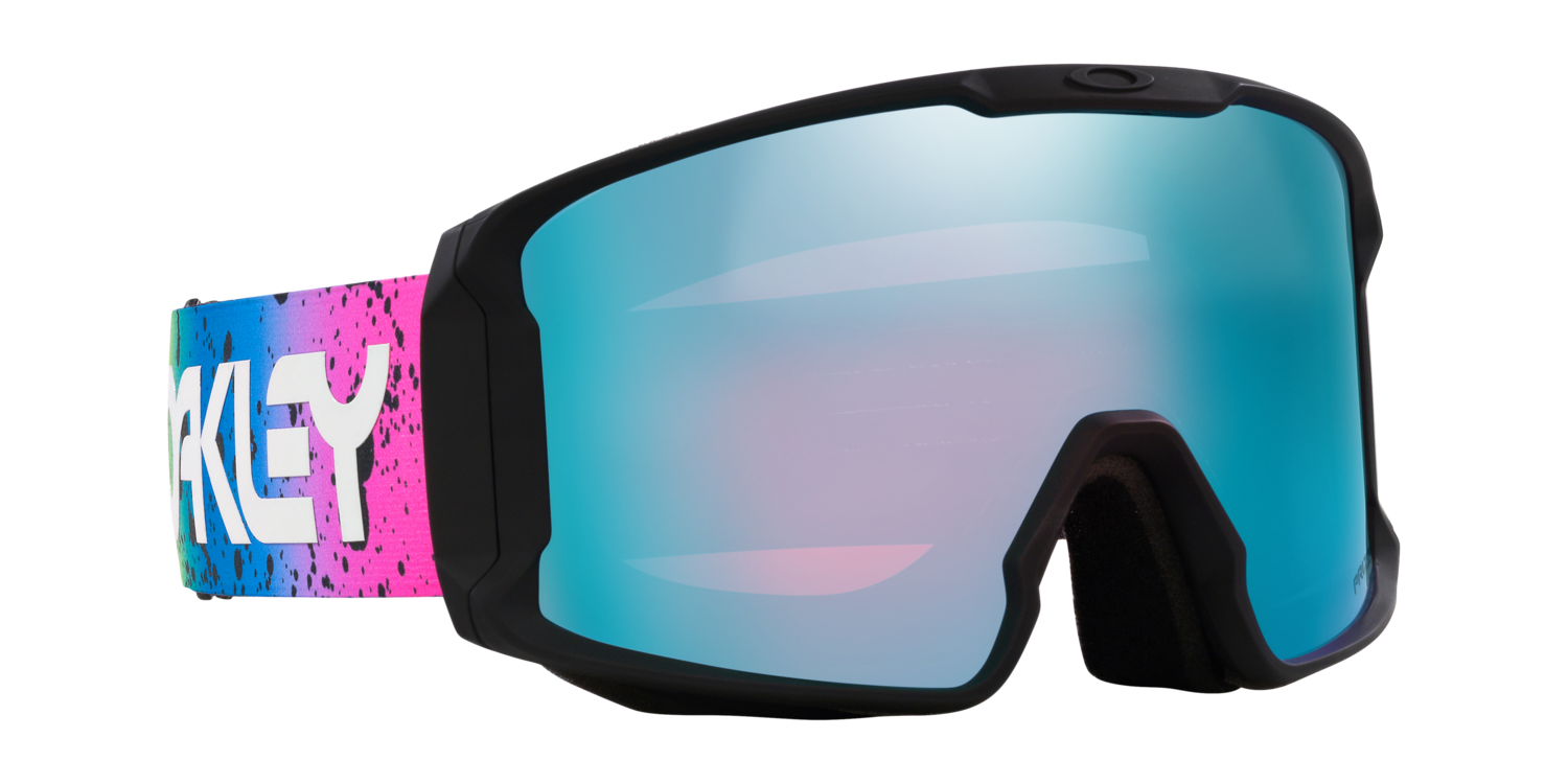 Oakley LINE MINER L ゴーグルSplatter wPrizm Oakley LINE MINER L Multi Splatter W/ Prizm Snow Sapphire
