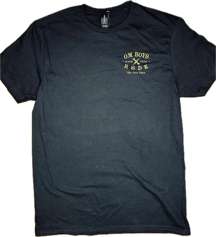 OM BOYS/RSDK Tee Black