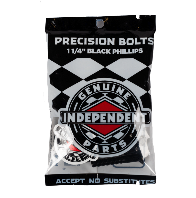 INDY HARDWARE PHILLIPS 1.25in BLACK