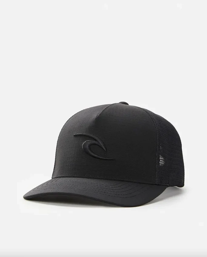 Rip Curl Tepan Flexfit Trucker Black