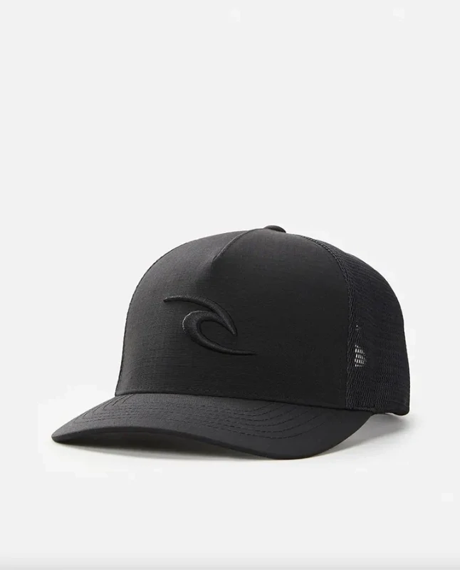 Rip Curl Tepan Flexfit Trucker Black
