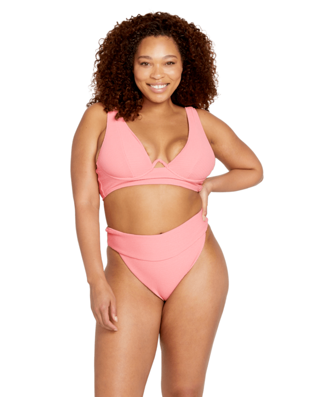 Volcom SO Current High Waist Pink