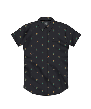 Rip Curl Hula Beach Shirt Black