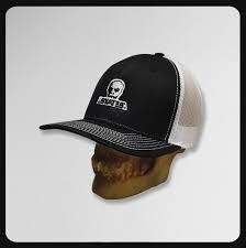Skull Skates Snapback Logo Mesh Black/White