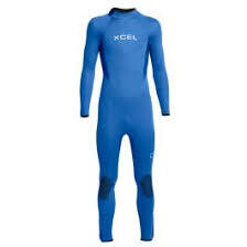 Xcel Youth Axis Back Zip 4/3 Saphire