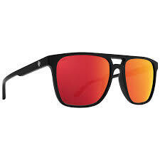 Spy Czar Kennison Matte Black Gray Green Red Spectra Mirror