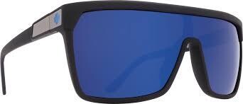 Spy Flynn Soft Matte Black Bronze Dark Blue Spectra Mirror