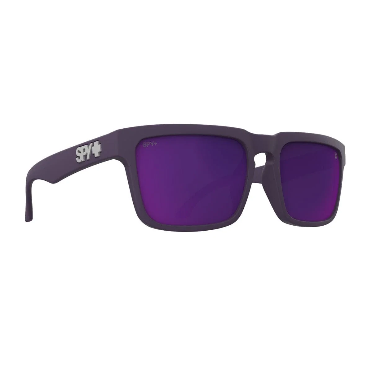 Spy Helm Matte Plum Gray Green  Dark Purple Mirror