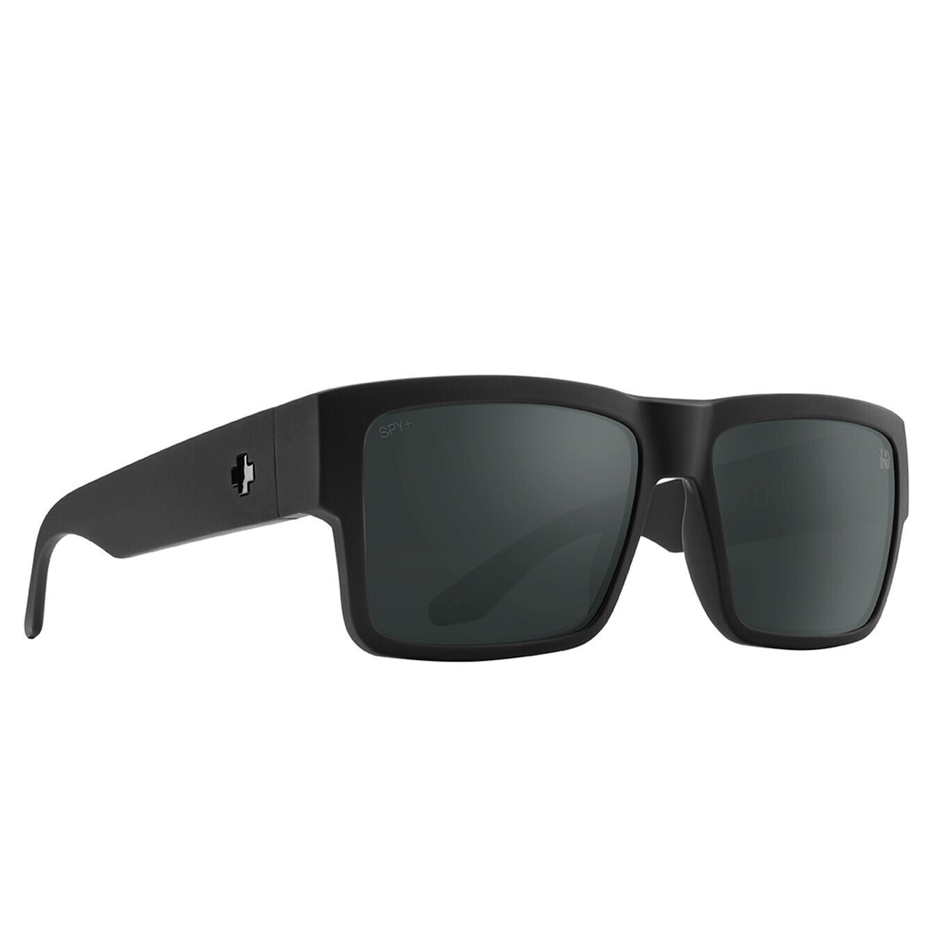 Spy Cyrus Soft Matte Black Fade Gray Black Mirror