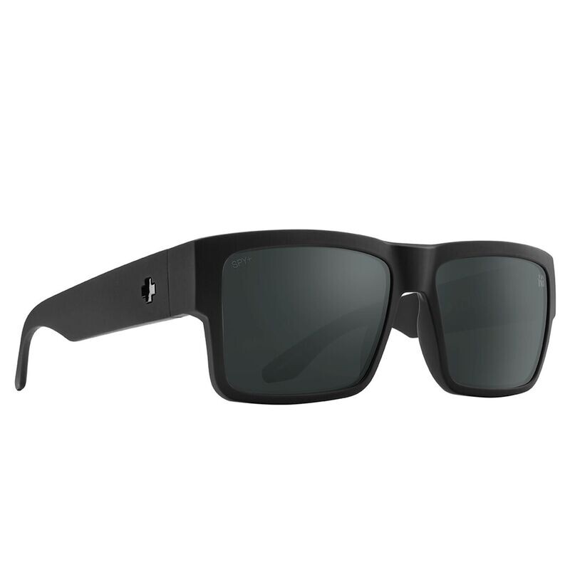 Spy Cyrus Soft Matte Black Fade Gray Black Mirror