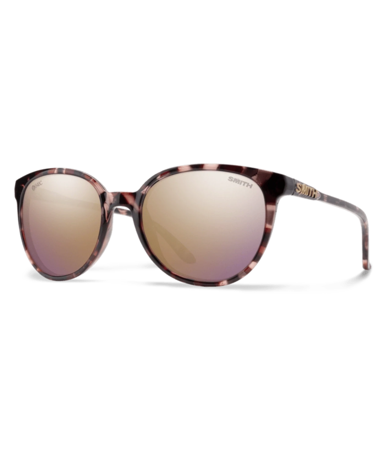Smith Cheetah B4BC Rose Tortoise Polarized Rose Gold