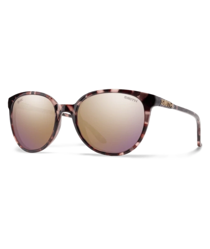 Smith Cheetah B4BC Rose Tortoise Polarized Rose Gold