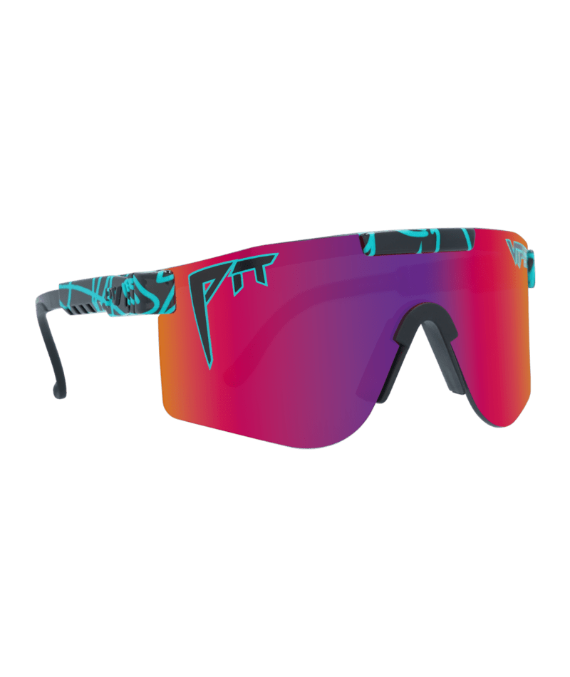 Pit Viper The Voltage Polarized Pink/ Purple Double Wide