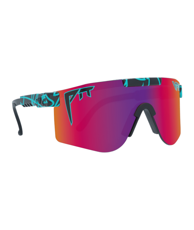 Pit Viper The Voltage Polarized Pink/ Purple Double Wide