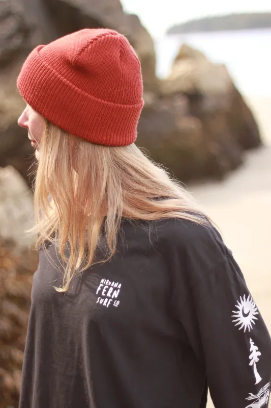 Nirvana Fern Beach Shack Blk