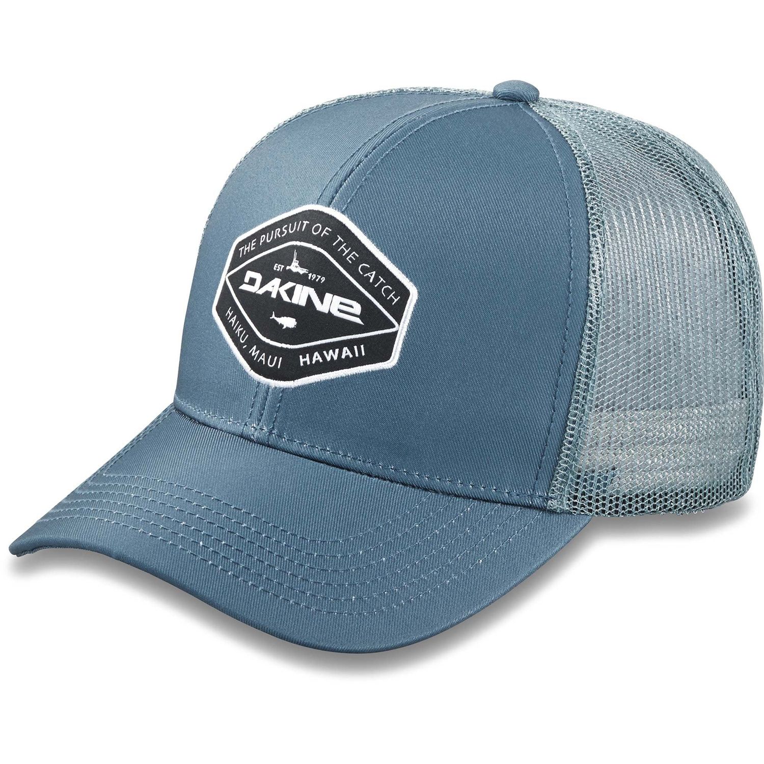DAKINE CROSSING CURVED BILL TRUCKER VINTAGE BLUE