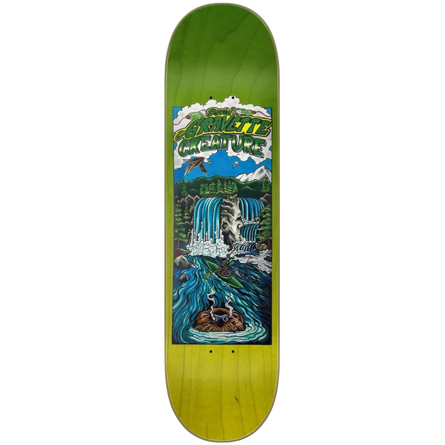 CREATURE DECK GRAVETTE HIPPIE FALLS 8.3x32.2