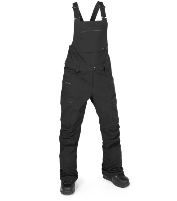 ELM STRETCH GORE BIB OVERALL Black