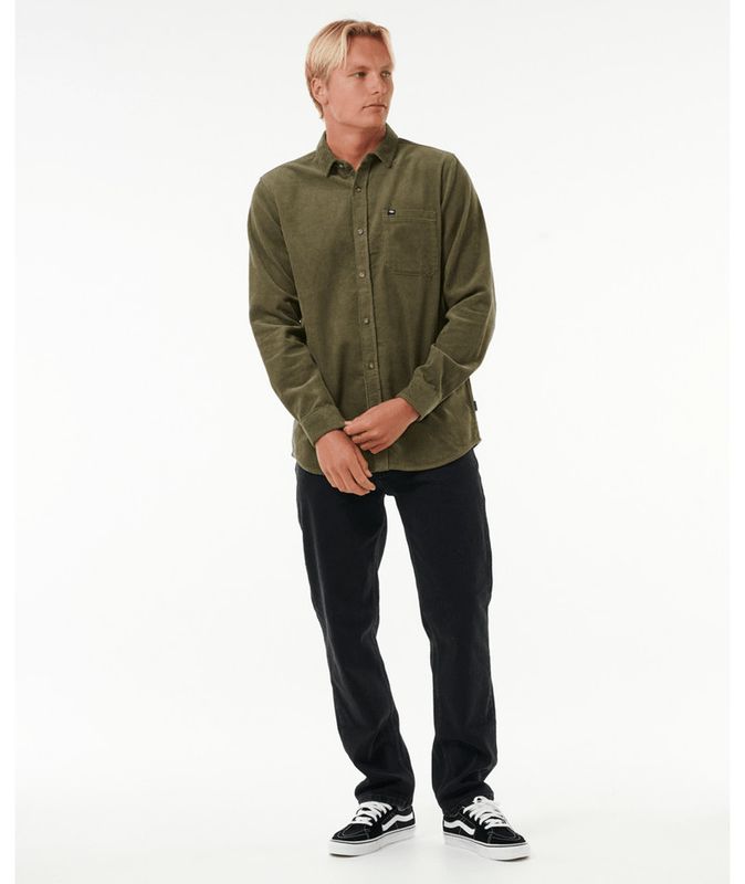 Rip Curl Surf Cord L/S Olive
