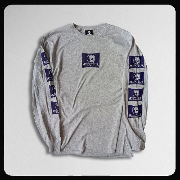 Skull Skates L/S Tee Collegiate