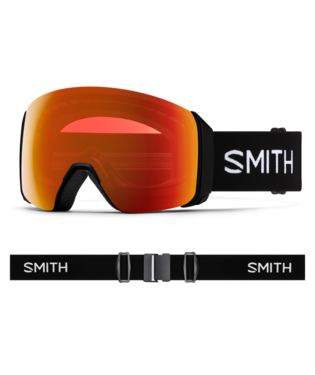 Smith 4D Mag XL Black Everyday Red Mirror