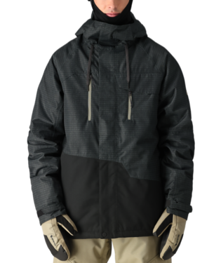 686 Geo Jacket Black Ripstop Colourblock