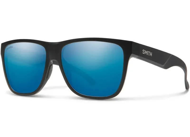LOWDOWN XL 2 Matte Black Polarized Blue Mirror