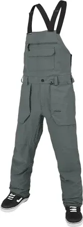 VOLCOM ROAN BIB OVERALL DARK GREY