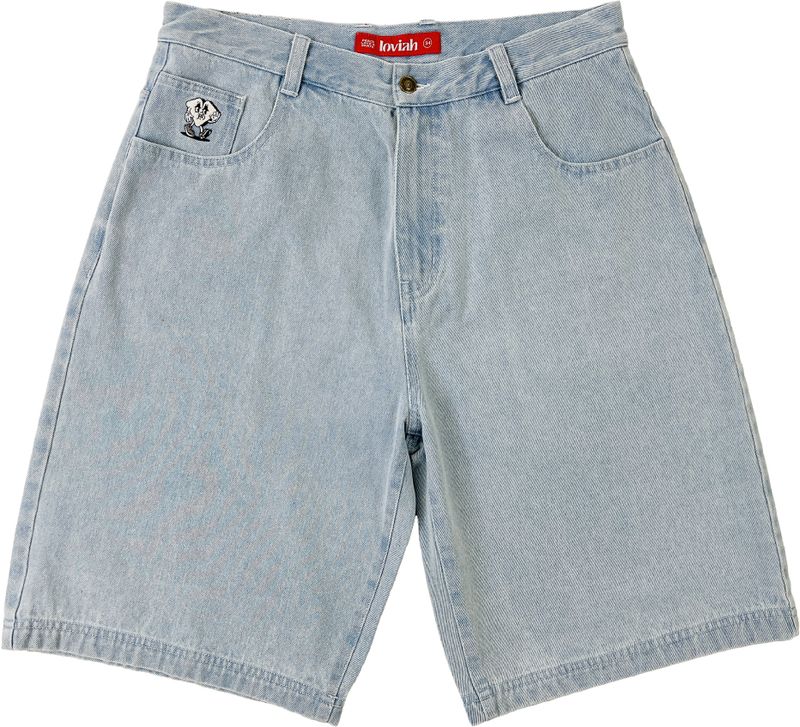 Loviah Jhorts Denim Shorts Blue Wash