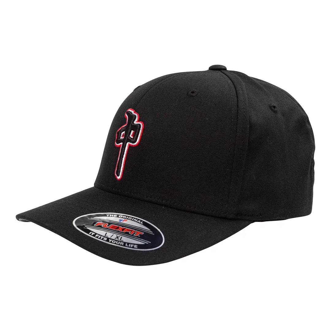 RDS Flexfit Puffy Grande Black/Red/White