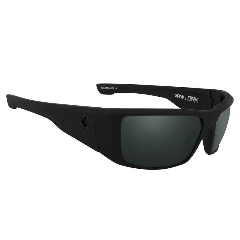 Spy Dirk Soft Matte Black Happy Boost Polar Black
