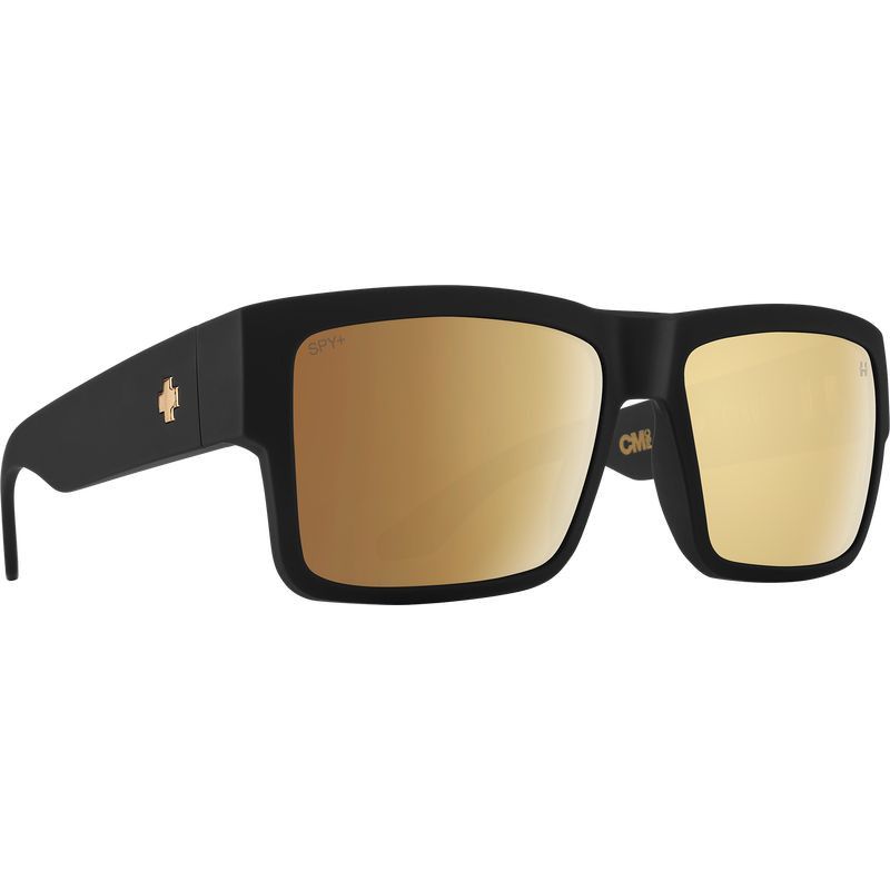 Spy Cyrus Club Midnite Soft Matte Black Happy Bronze Gold Mirror