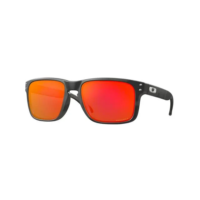 OAKLEY HOLBROOK MATTE BLACK CAMO W/ PRIZM RUBY