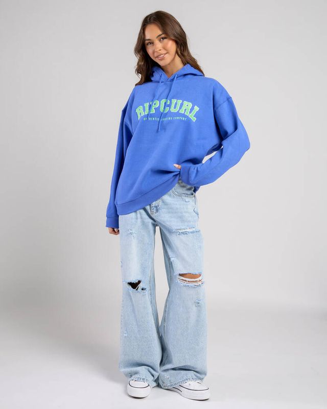 RIP CURL VARSITY HOODIE Ocean