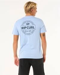 Rip Curl Staple Tee Ice Blue