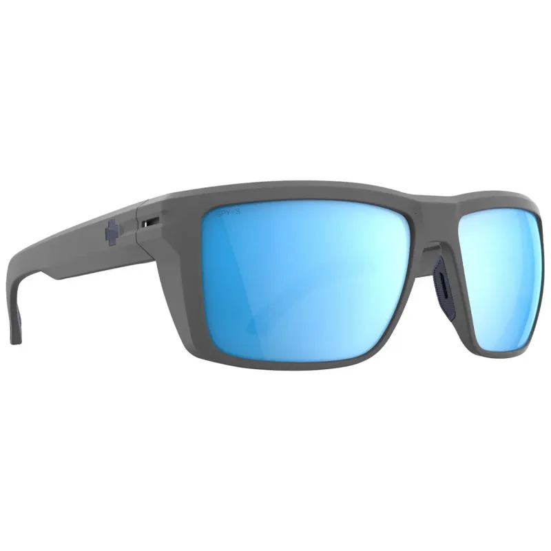Spy Overhaul XL ANSI Matte Gray Happy Boost Polar Ice Blue Mirror