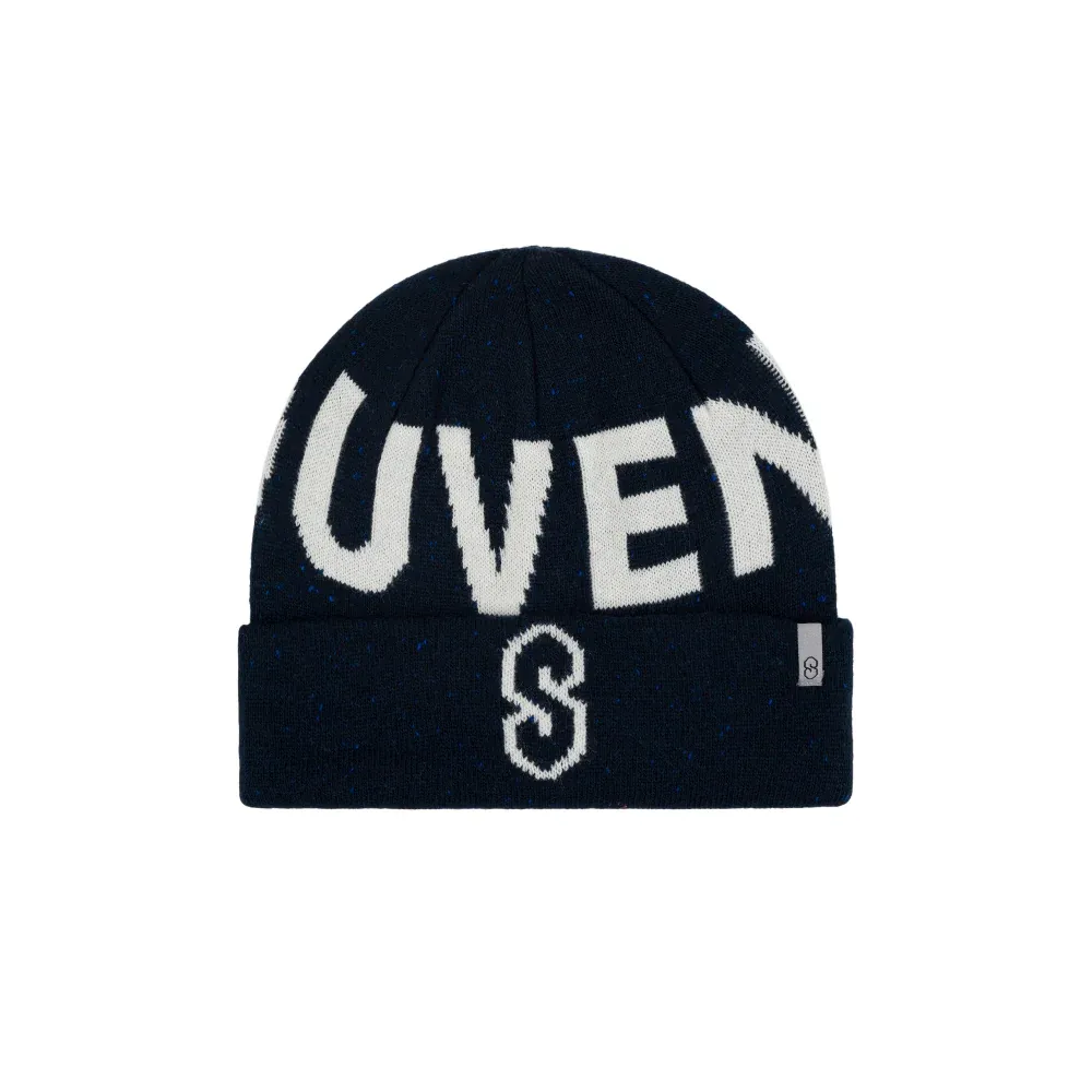 SOUVENIR SPECKLED CUFF BEANIE NAVY