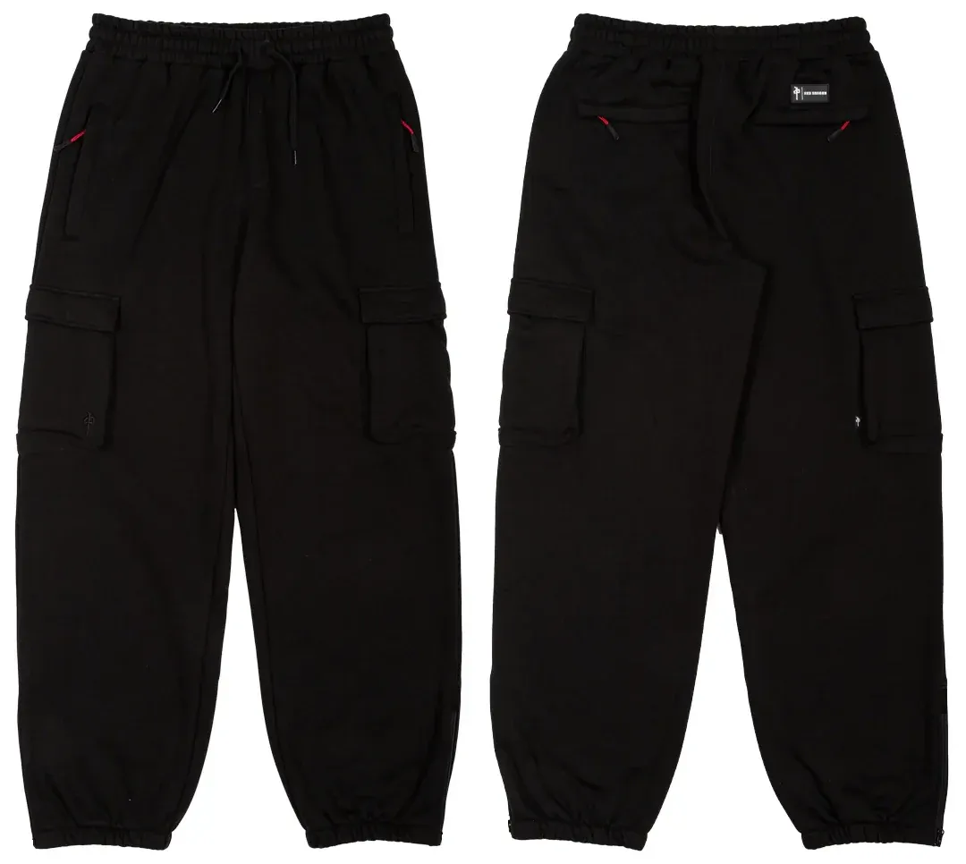 RDS SWEATPANT TECH CARGO Black