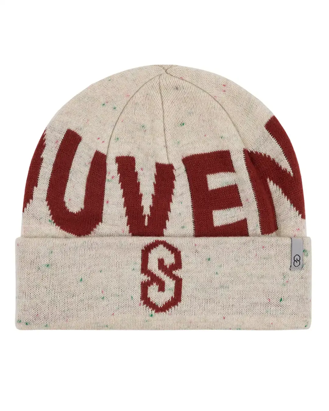 SOUVENIR SPECKLED CUFF BEANIE MARSHMALLOW
