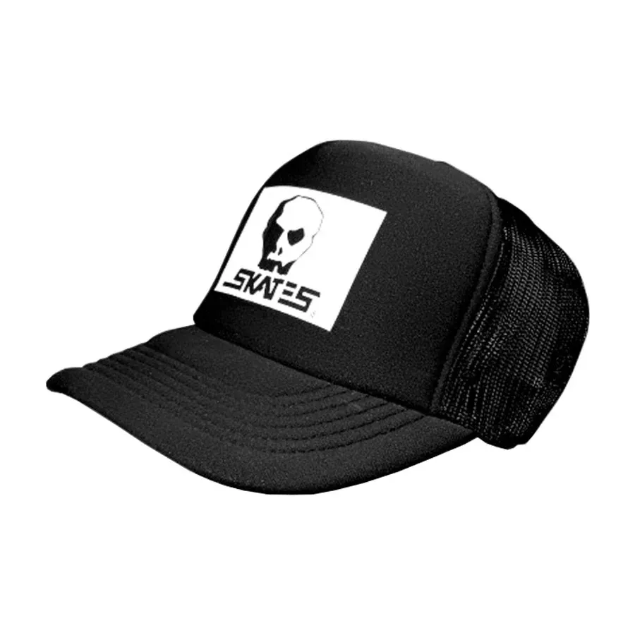 Skull Mesh Cap Horse Box Logo